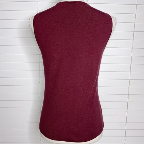 Ann Taylor Ribbed Silk Blend Tank Top - Picture 4 of 7